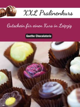 Gutschein für einen XXL Pralinenkurs der Goethe Chocolaterie in Leipzig